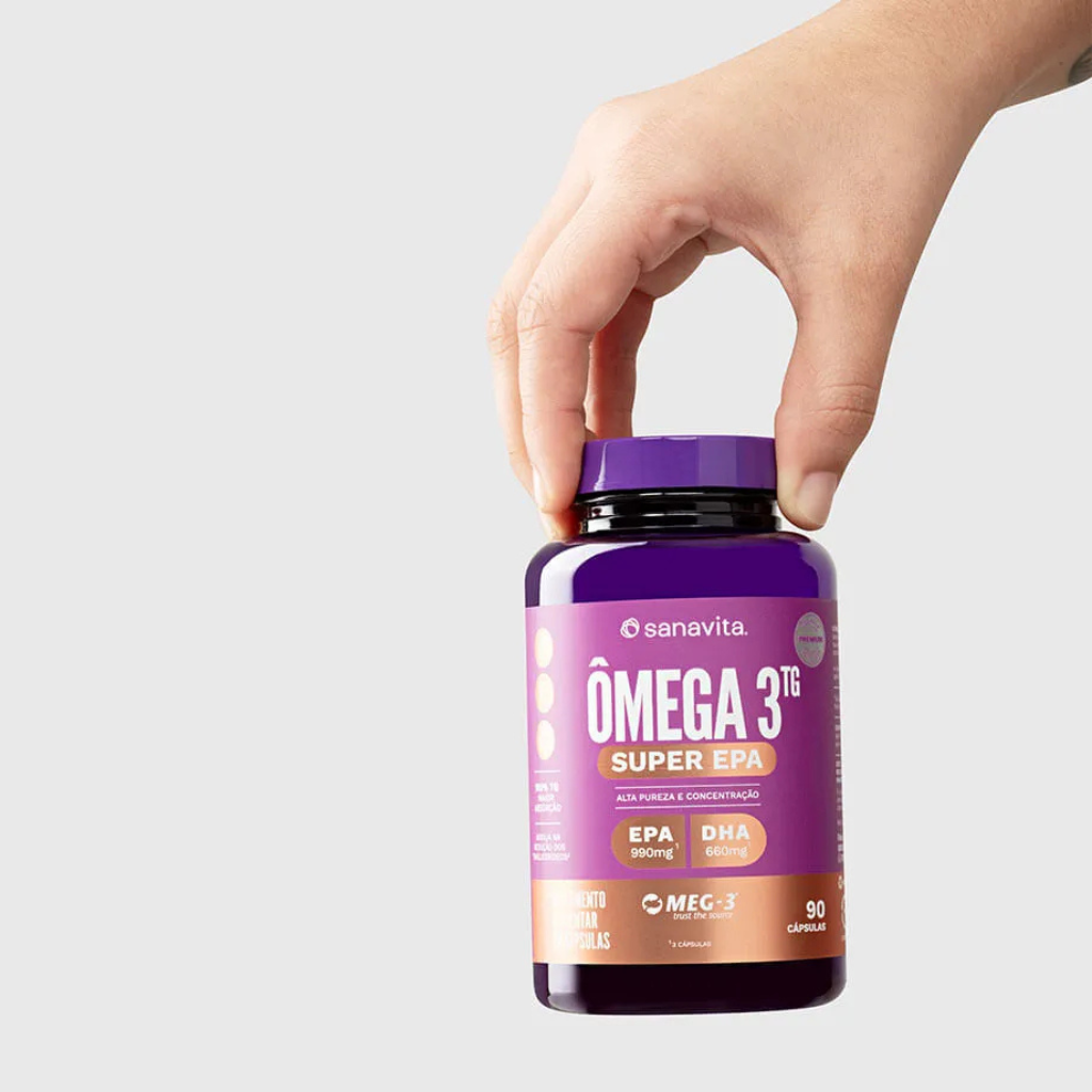 Ômega 3ᵀᴳ Super EPA - 90 Capsulas (900mg) - Imagem 2