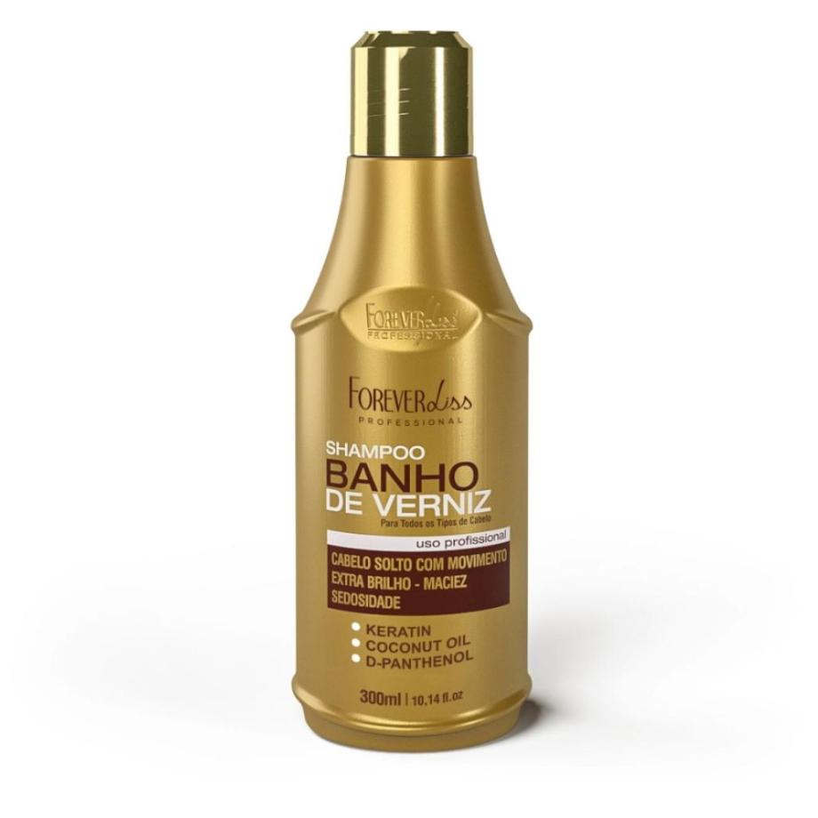 Shampoo Banho de Verniz Forever Liss 300 ml