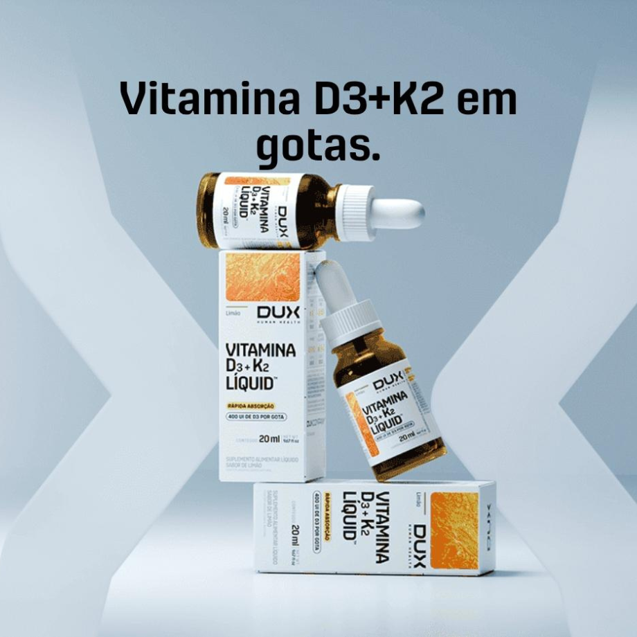 Vitamina D3 + K2 Dux Nutrition
