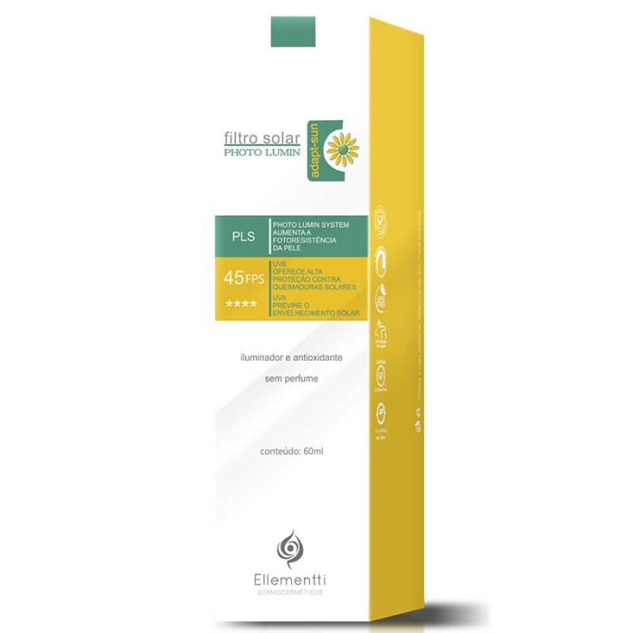 Protetor Solar Clareador de Manchas 97% de Proteção UVA – 45FPS 60ml
